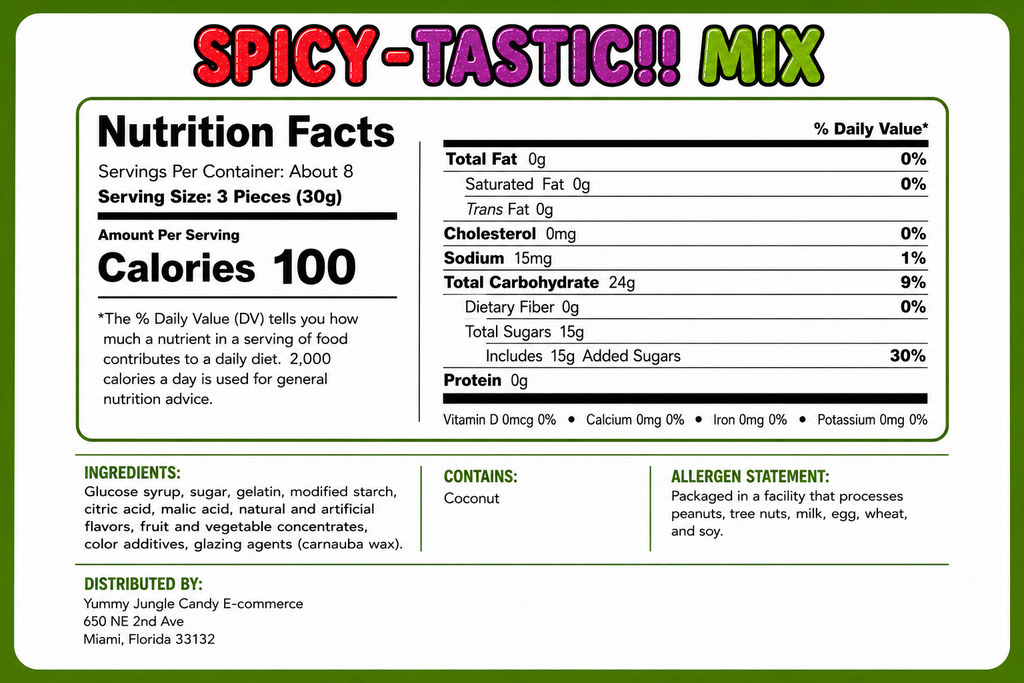 Spicy-Tastic!!! 1/2 lb Mix