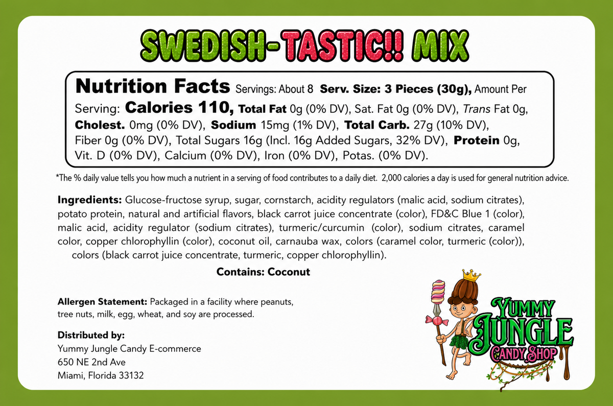 Swedish-Tastic!!! 1/2 lb Mix