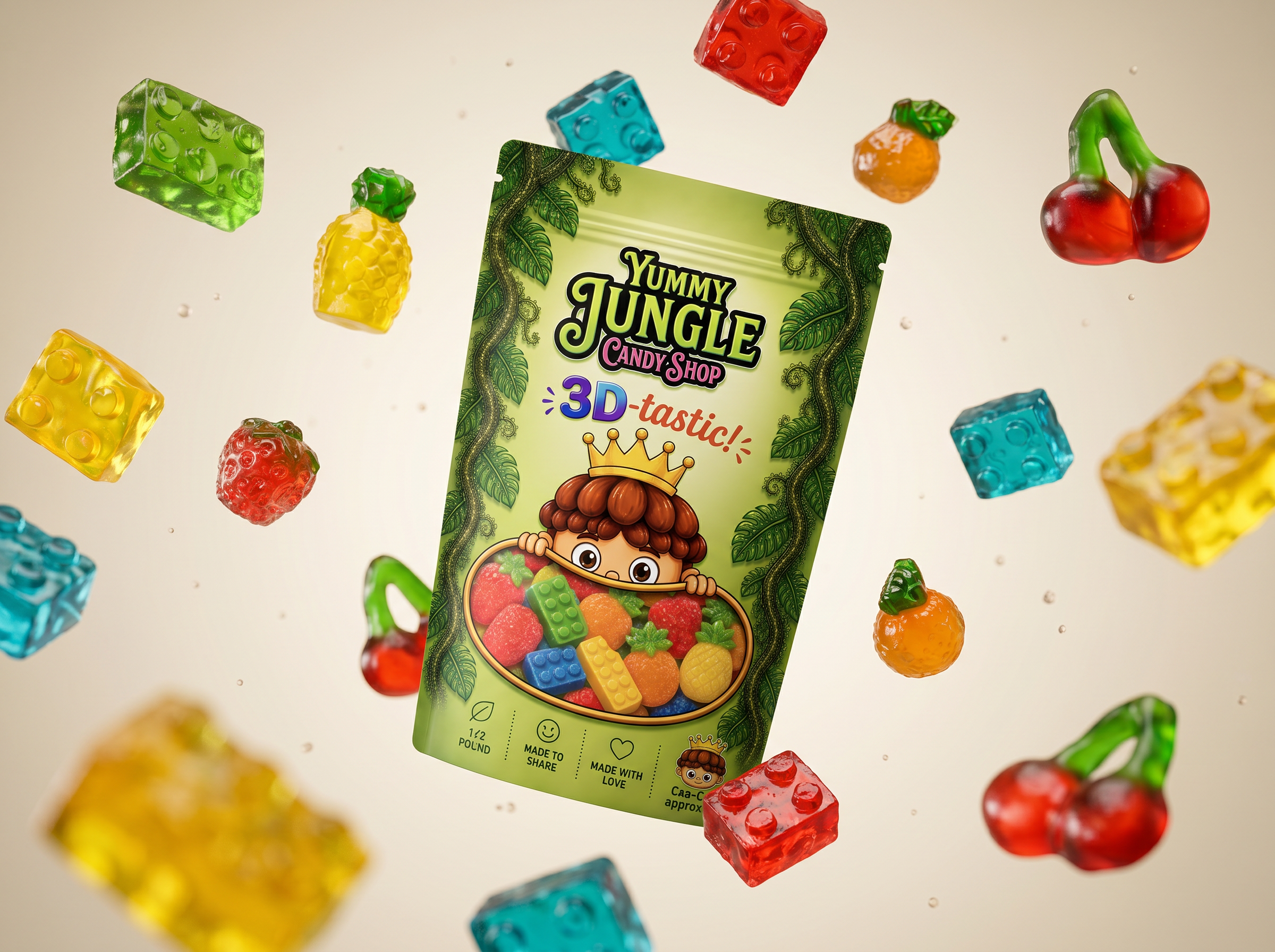 3D-Tastic!!! 1/2 lb Mix